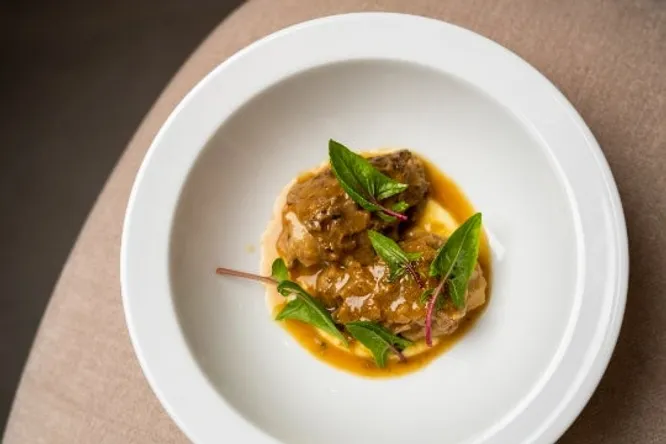 Stuffed morels