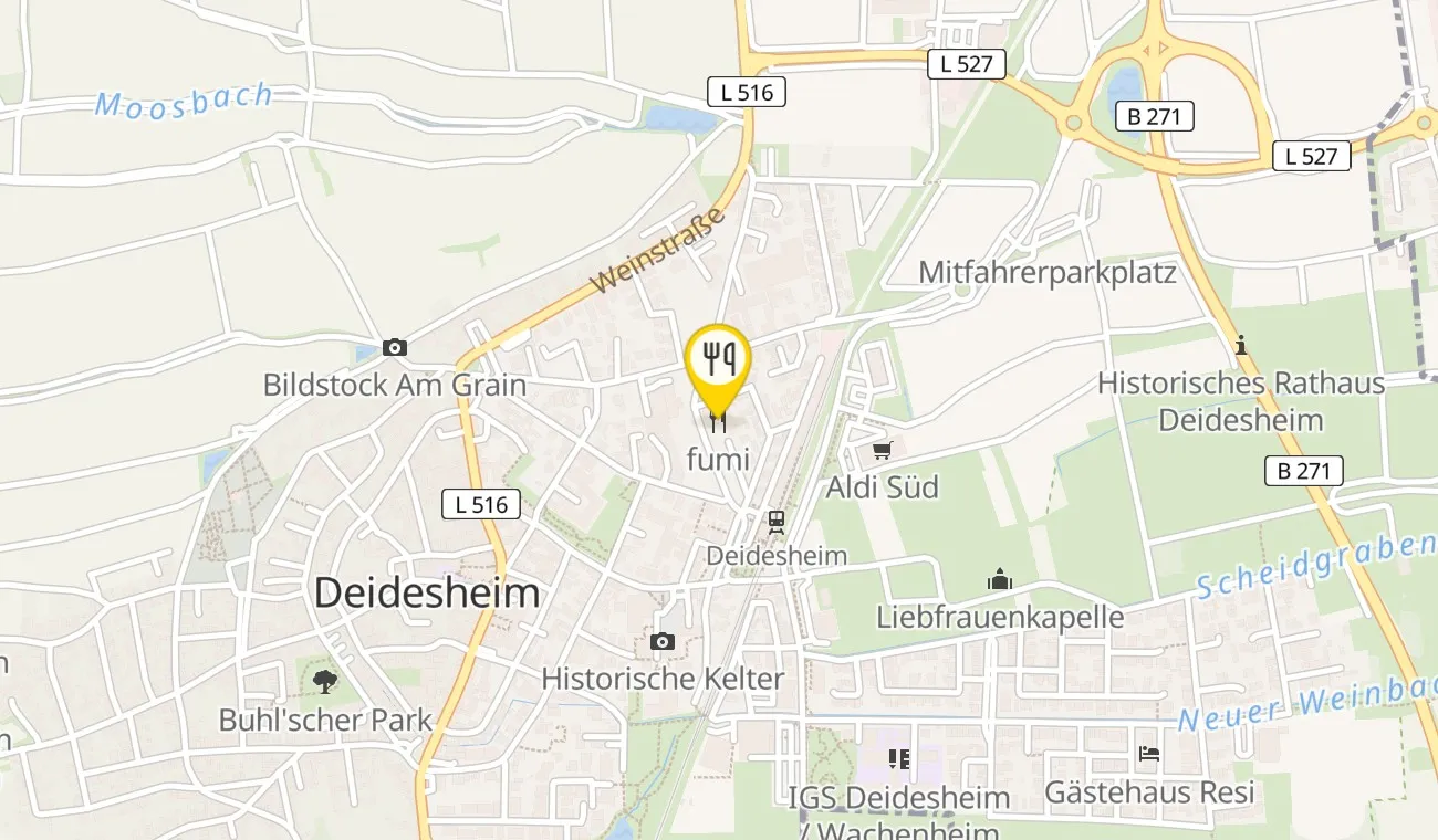 Map — fumi Deidesheim