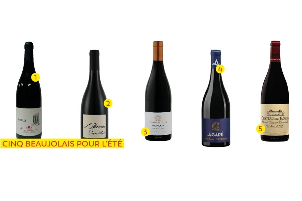 Vins d’été : 5 beaujolais