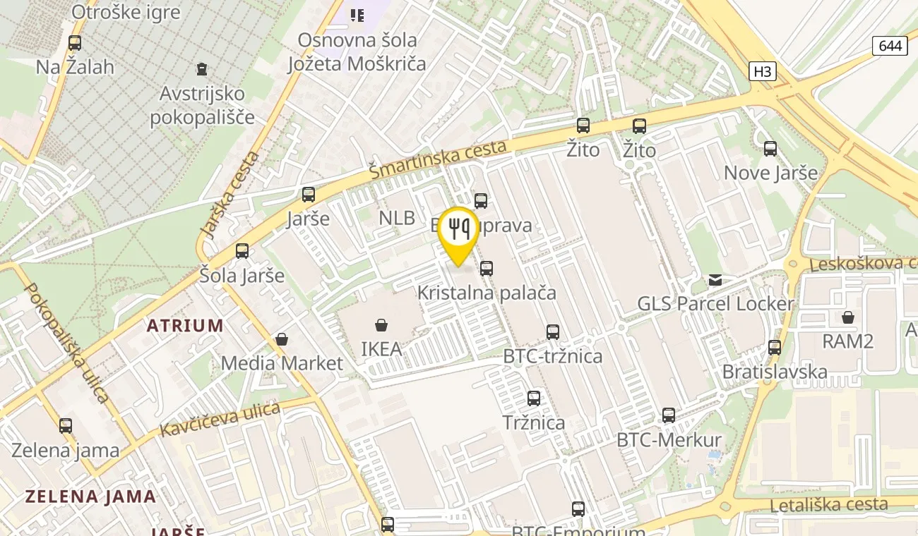 Map — Restavracija diVino