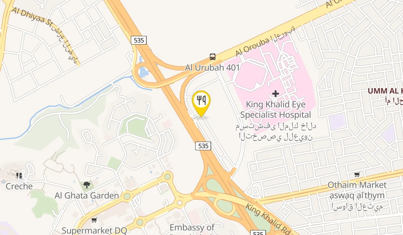 Map — Bagatelle Riyadh