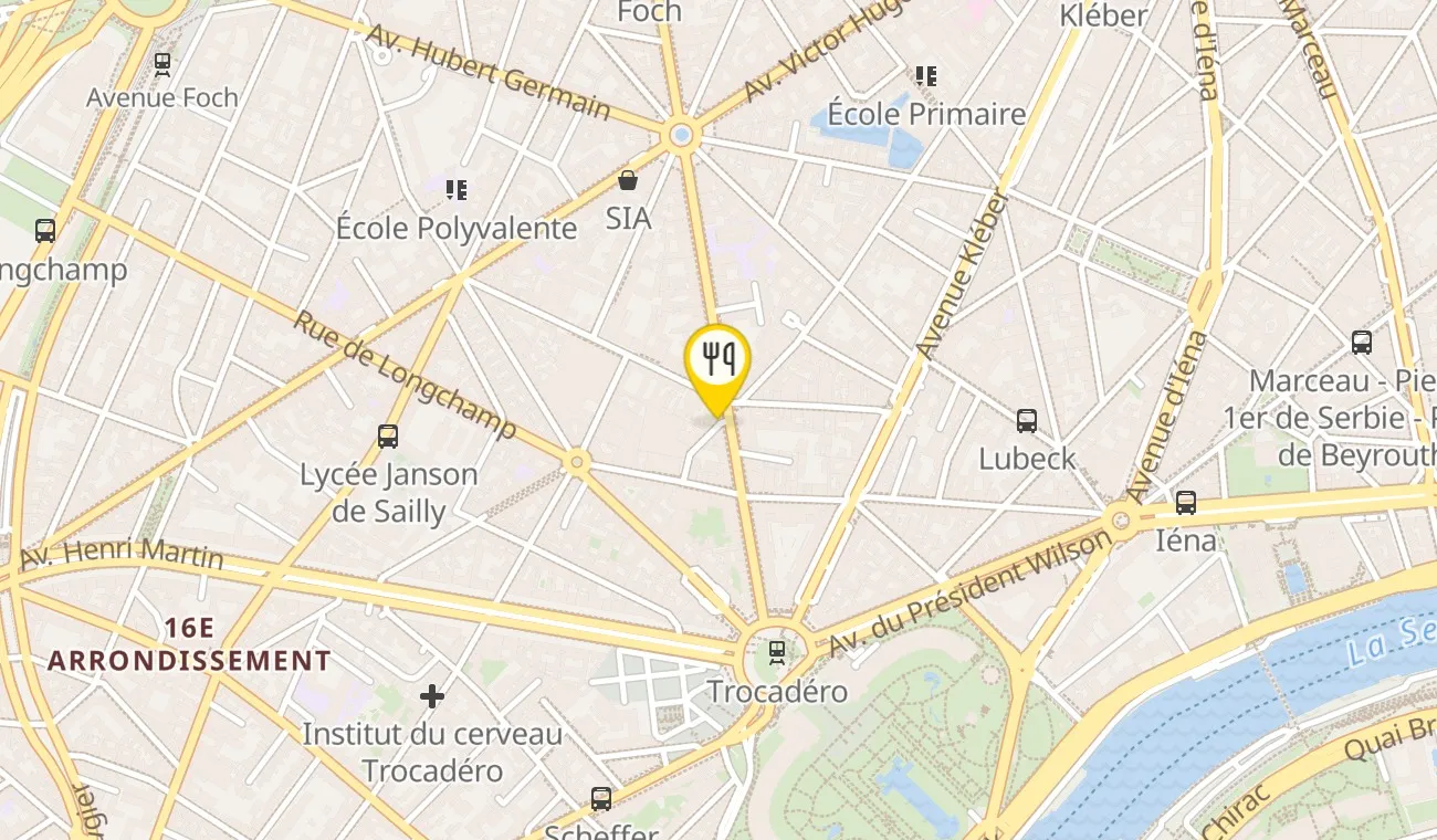 110 Rue Lauriston, 75116 Paris, France