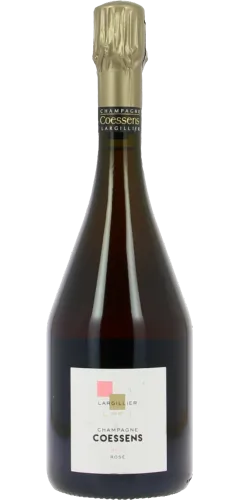 Coessens - Largillier Rosé - BSA - Champagne bottle