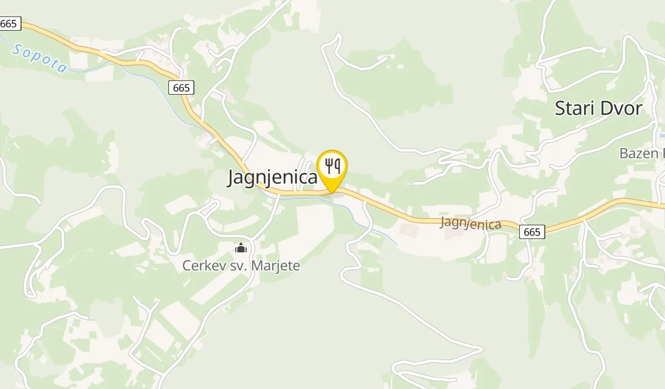Map — Gostilna Jež