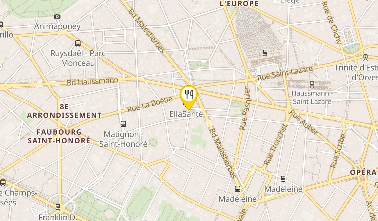 Plan — Clos d'Astorg