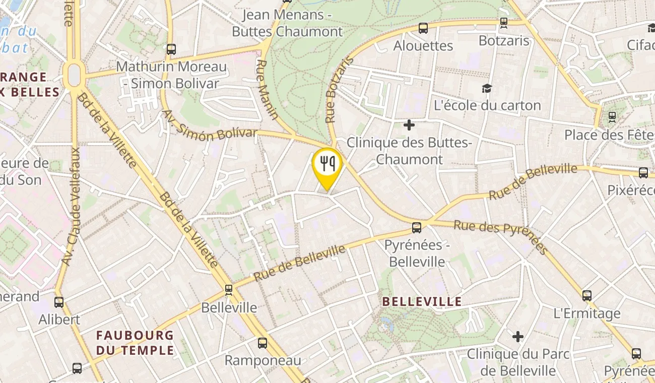 Plan — Le Cadoret