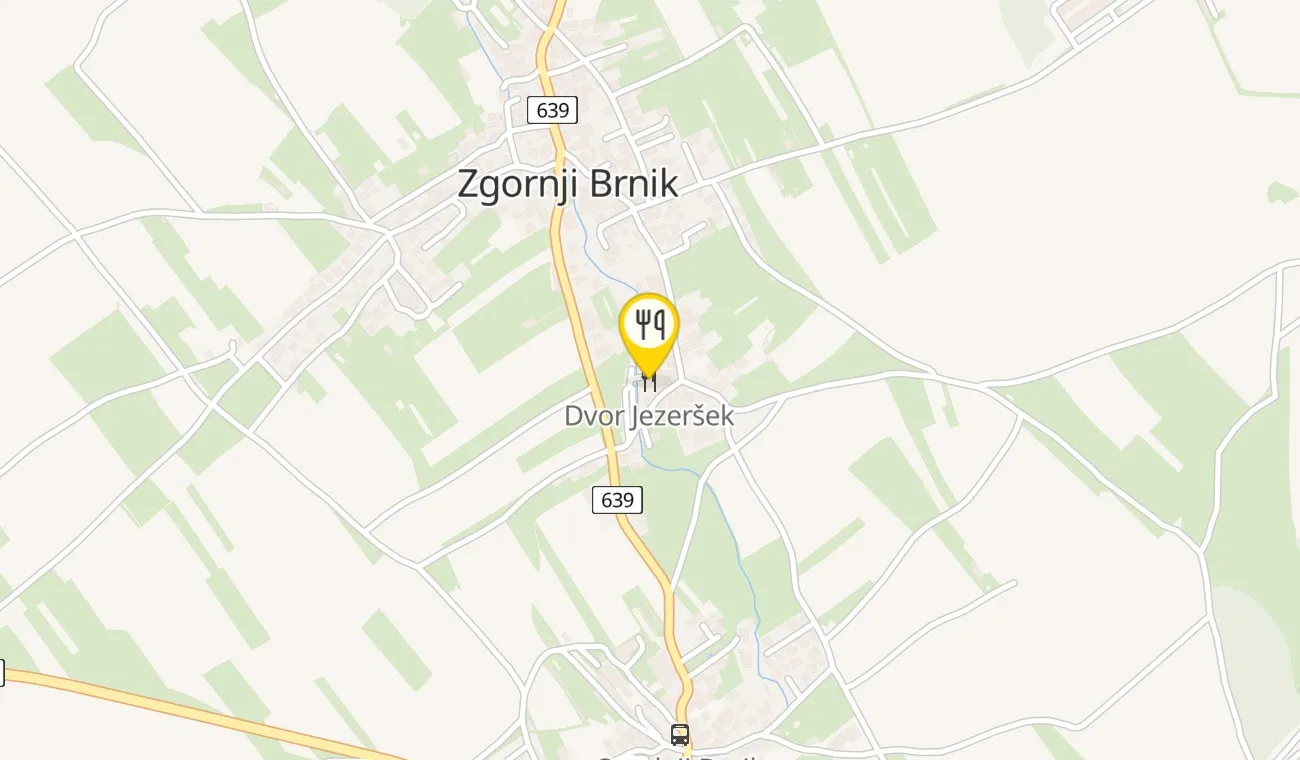 Map — Gostilna Dvor Jezeršek