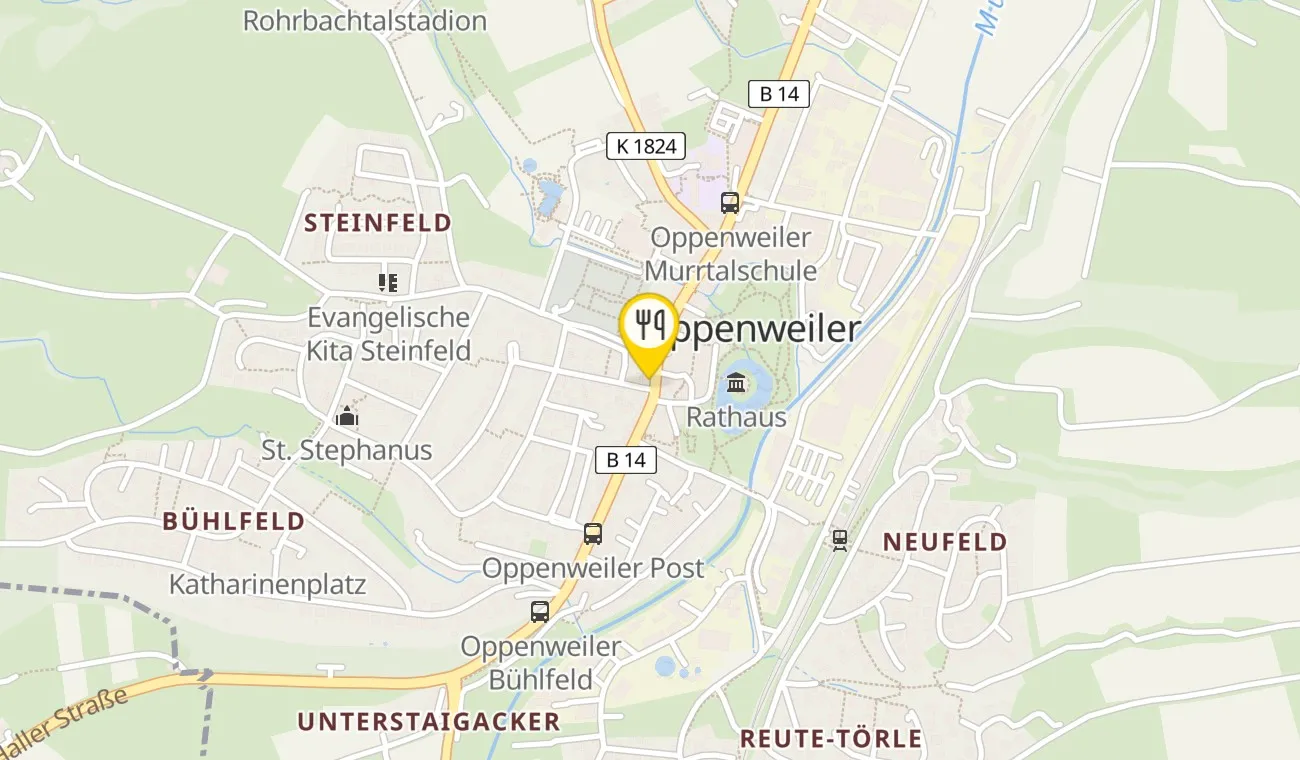 Map — Restaurant & Hotel Einhorn