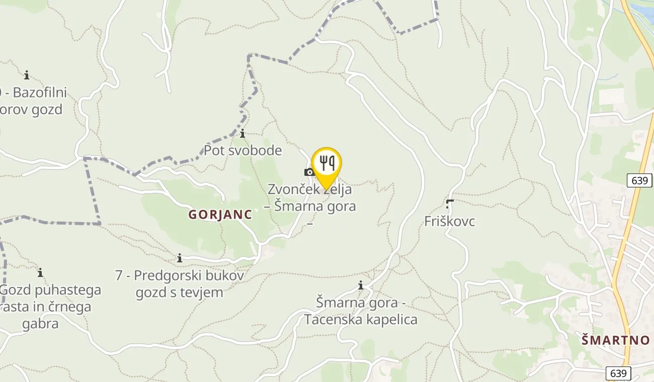 Map — Gostilna Ledinek
