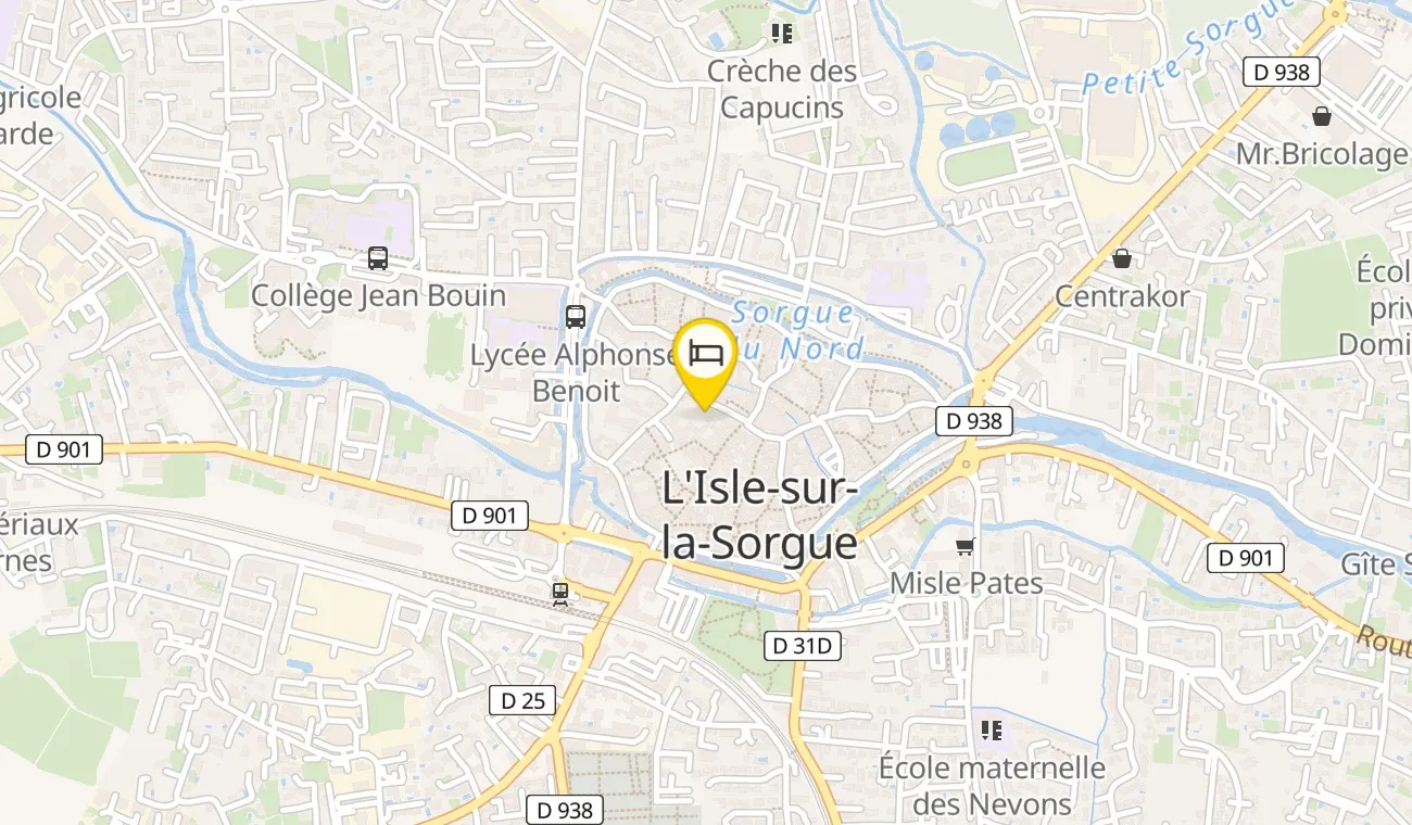 Plan — La Magnanerie de l'Isle