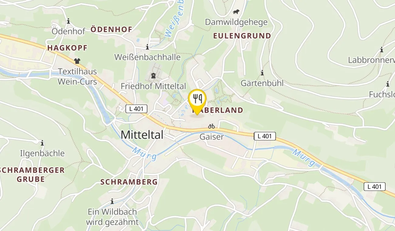 Karte — Dorfstuben