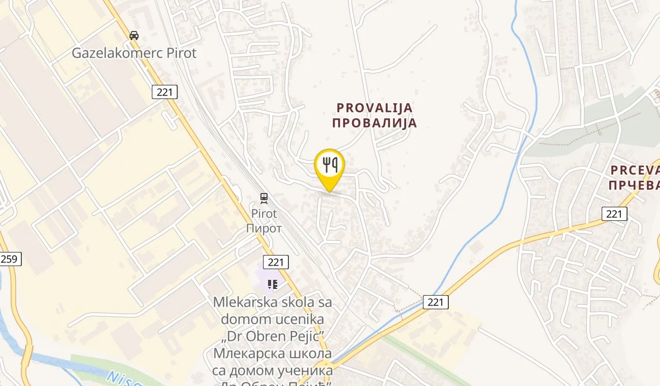 Mapa — VITINA IŽA