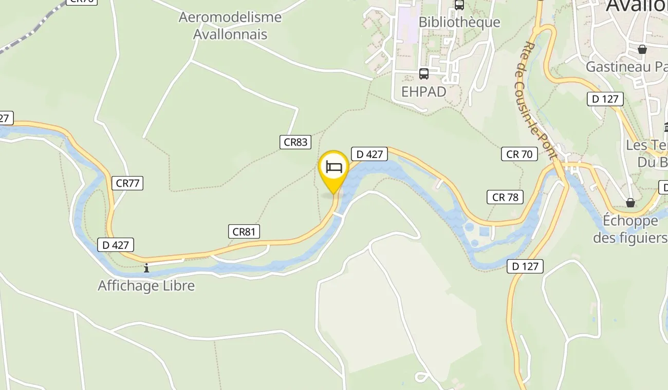 Map — Moulin des Ruats