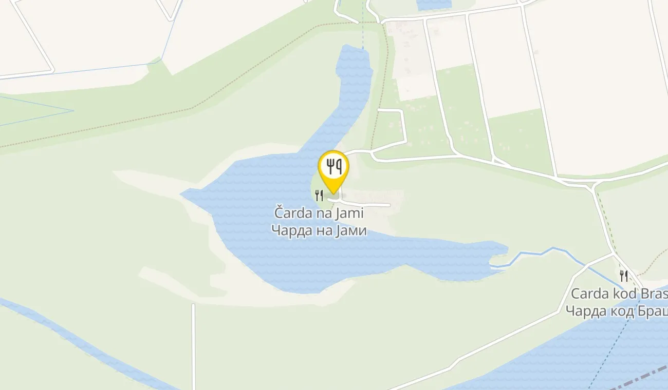 Mapa — ČARDA KOD BRAŠE