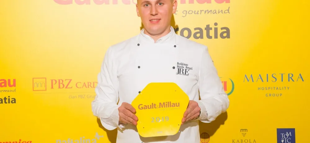 Trophy great chef of tomorrow 2019:  Matija Bregeš