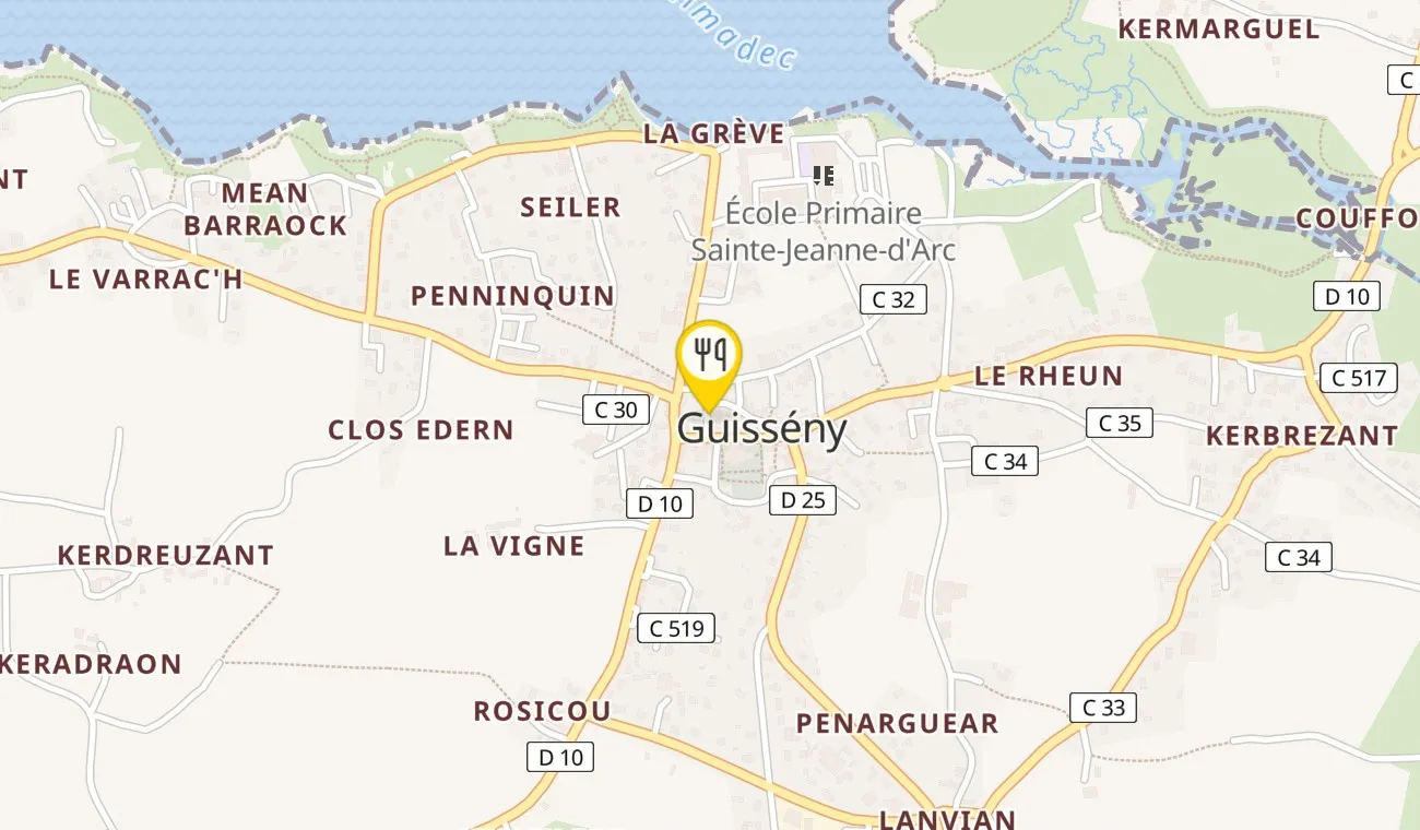 Plan — Restaurant du Puits