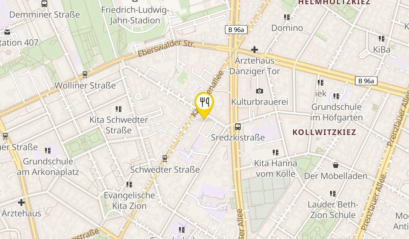 Karte — Otto Berlin