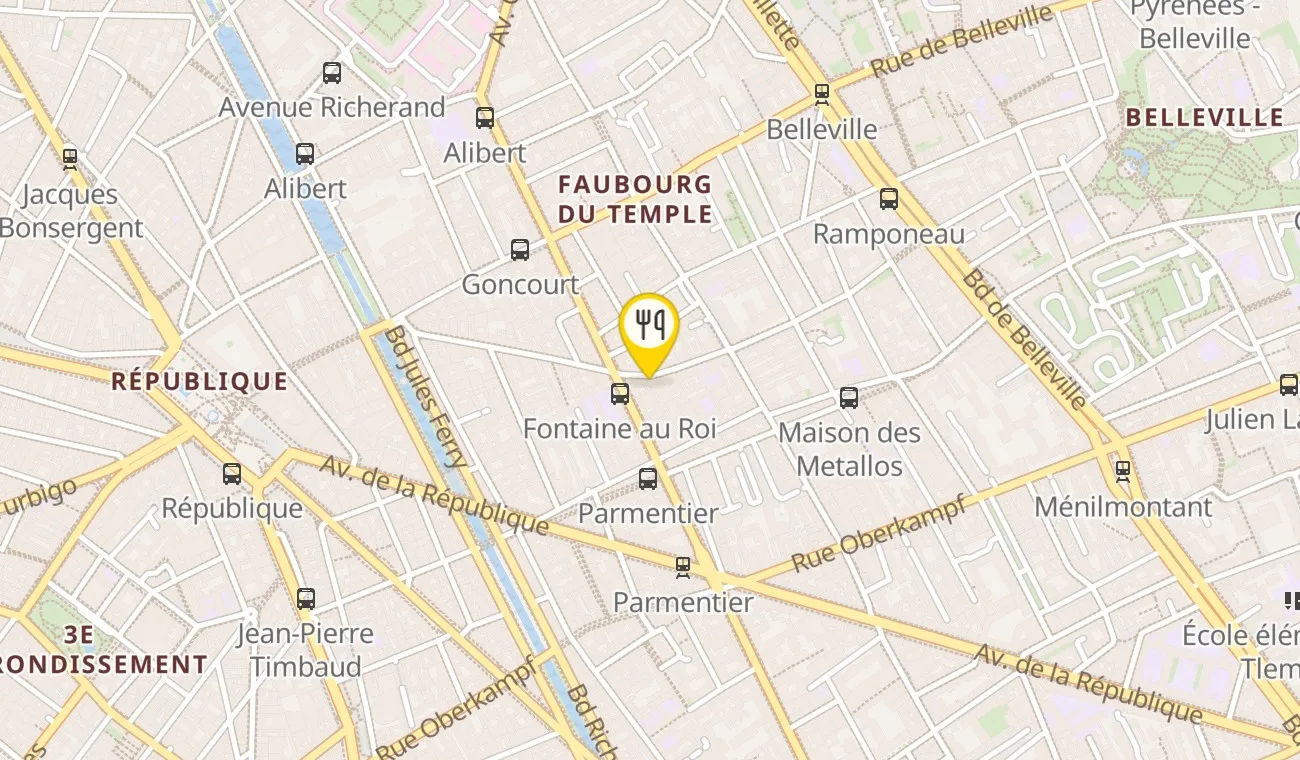 Map — Rang Paris