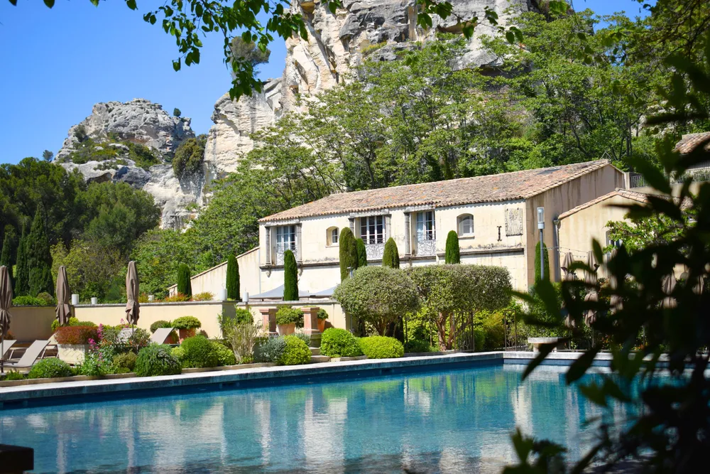 Beaumanière Piscine © Dr