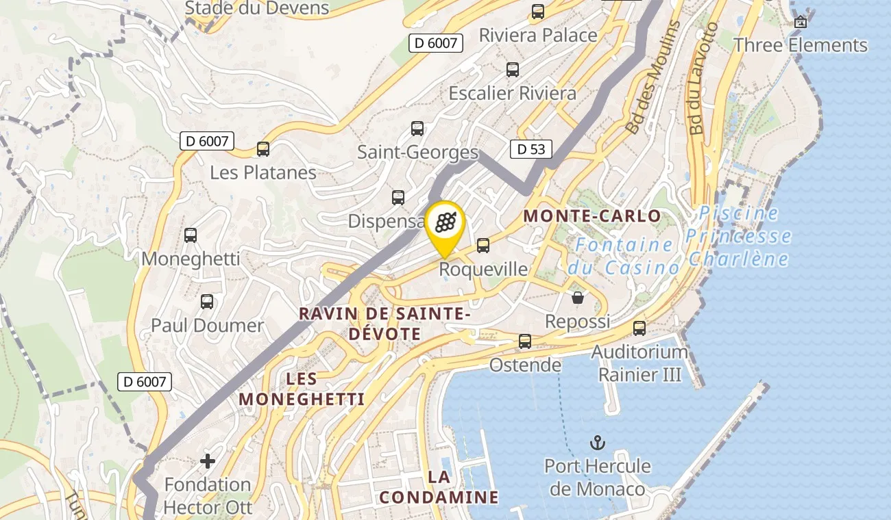 Plan — Comte de Monte-Carlo