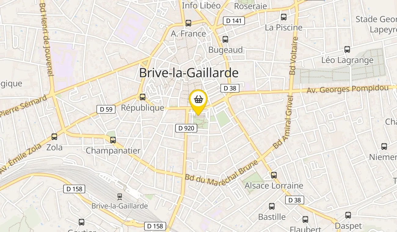 Place Maréchal de Lattre de Tassigny, 19100 Brive-la-Gaillarde, France