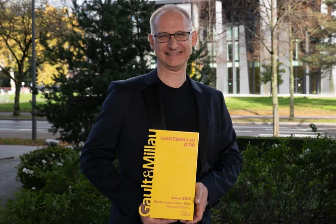 Julien Binz, sacré Gault&Millau d’Or 2026 de la région Grand Est