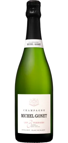 Michel Gonet - Les 3 Terroirs - 2013 - Champagne bottle