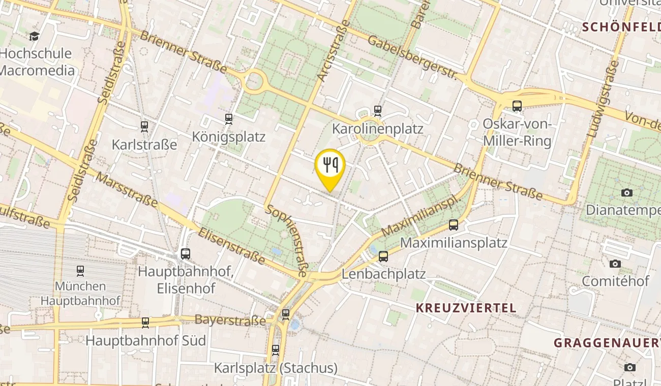 Map — Neo-Brasserie Hoiz
