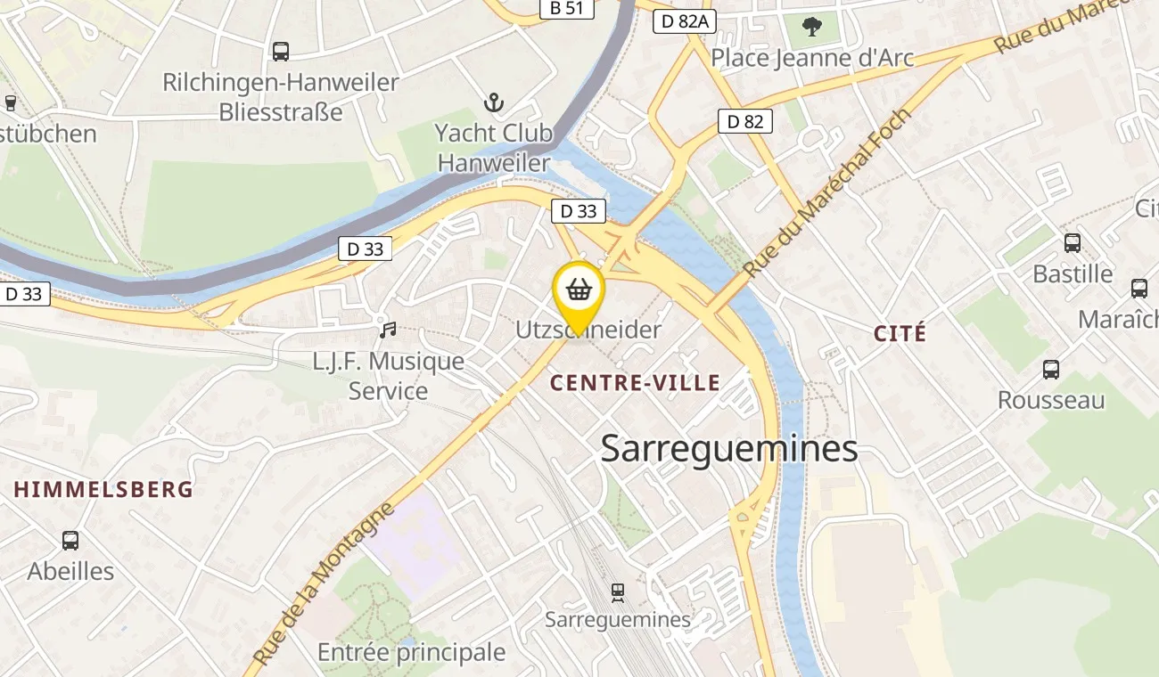 19 Rue Sainte-Croix, 57200 Sarreguemines, France