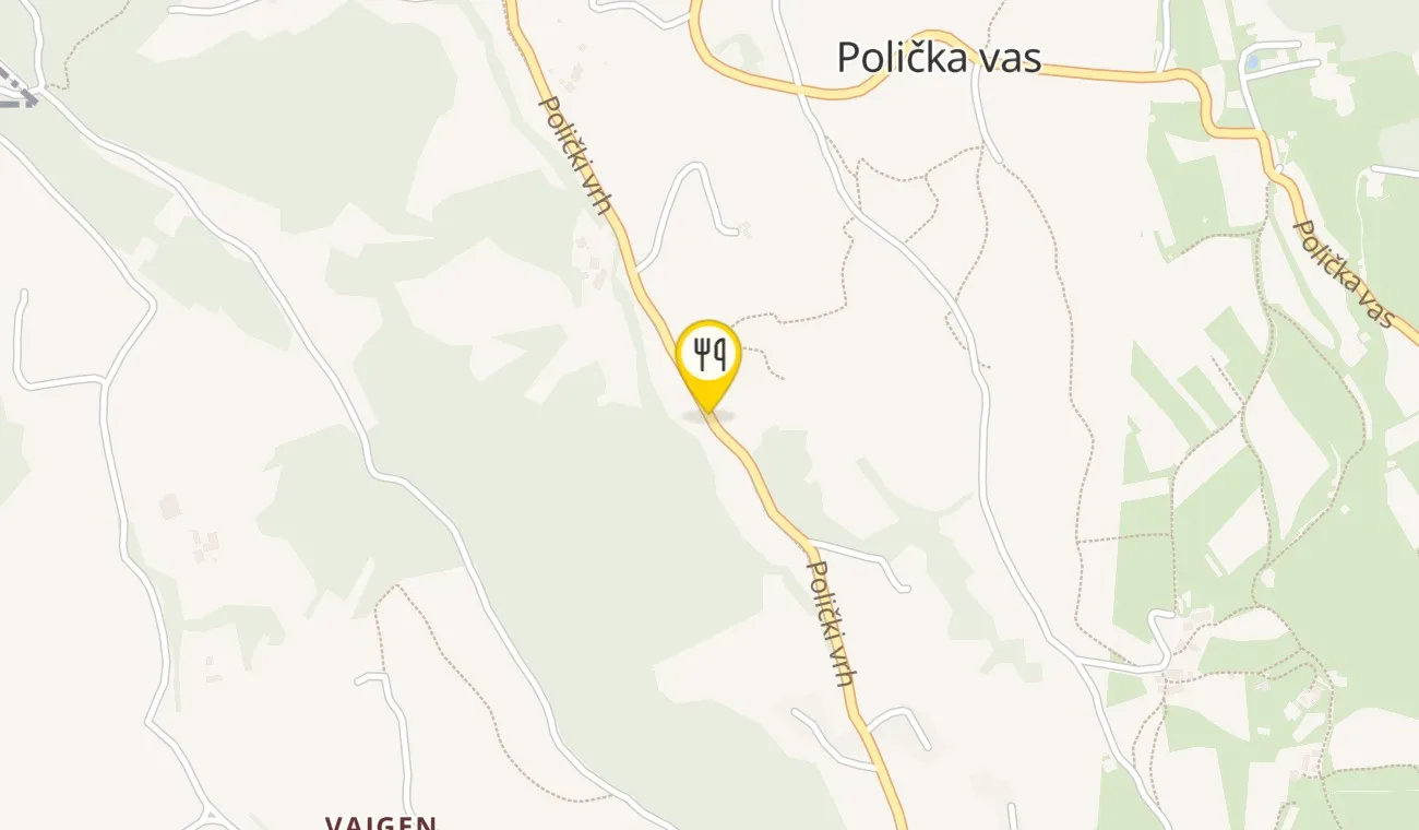 Zemljevid — Restavracija Dveri-Pax