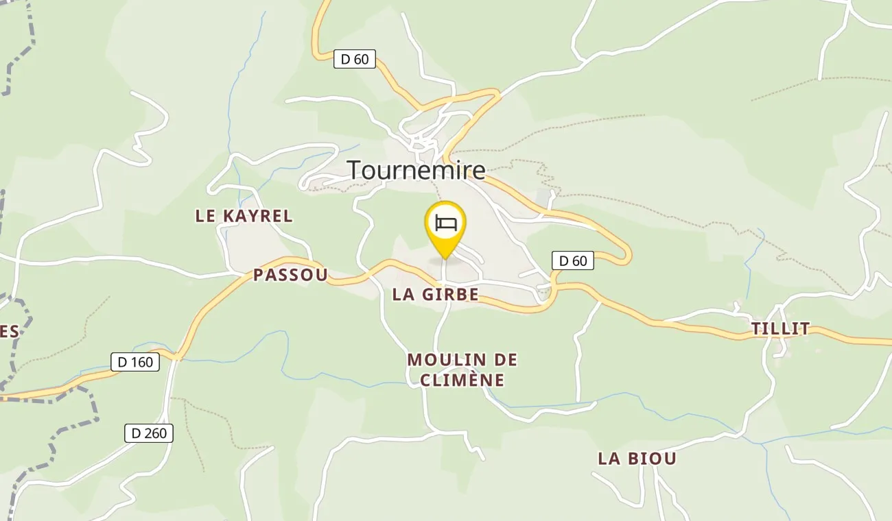 Map — La Borie d’Hélipse