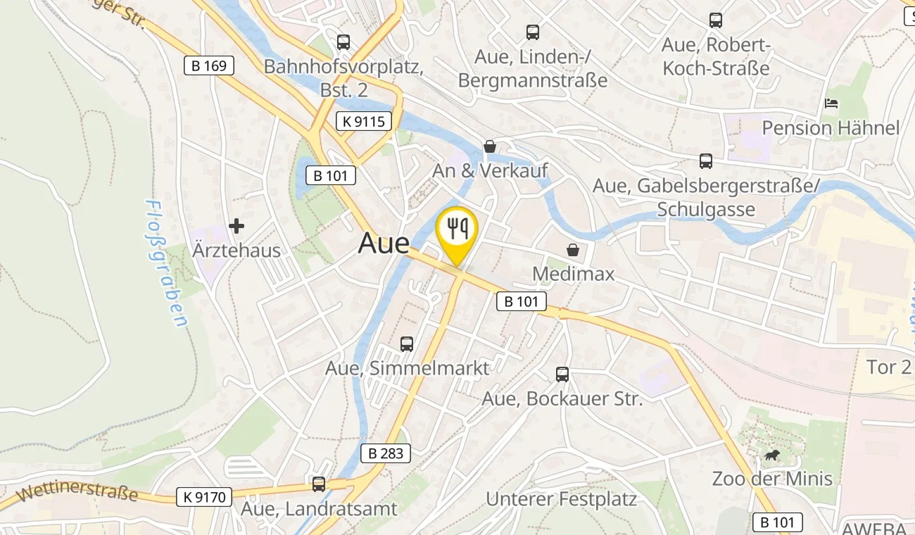 Karte — St. Andreas