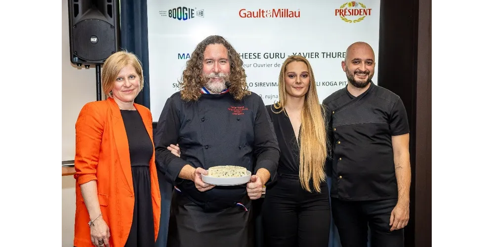Guru sira Xavier Thuret: sir ne voli vodu, ali voli vino