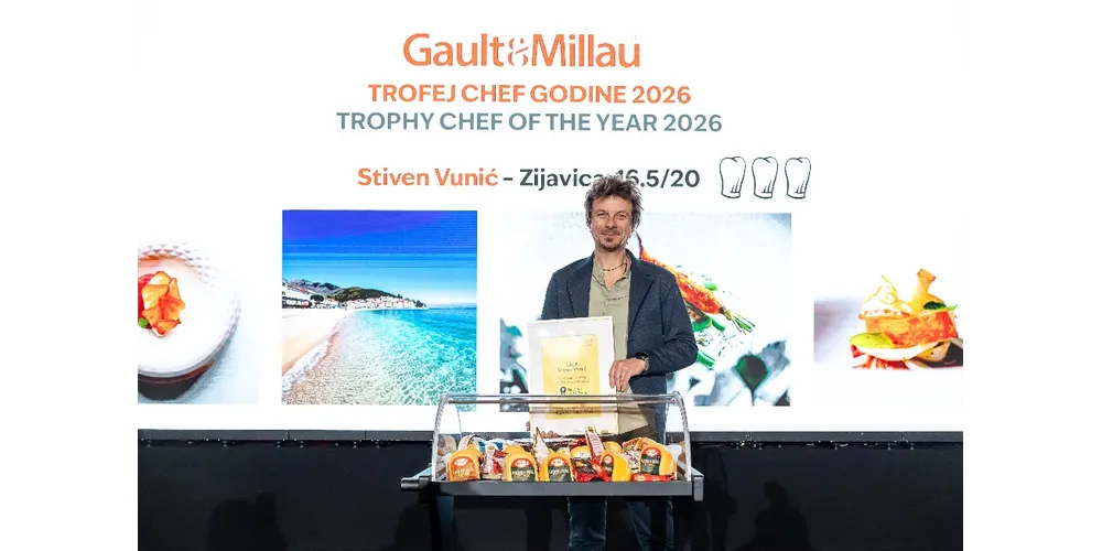 Stiven Vunić, Gault&Millau Croatia Chef godine 2026: radim puževim koracima jer ne vjerujem u uspjeh preko noći