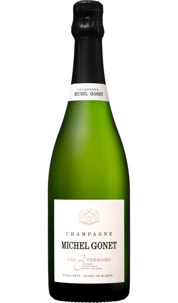 Michel Gonet - Les 3 Terroirs - 2010 - Champagne bottle