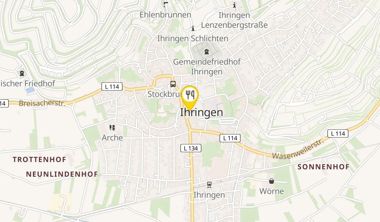 Map — Goldener Engel Ihringen