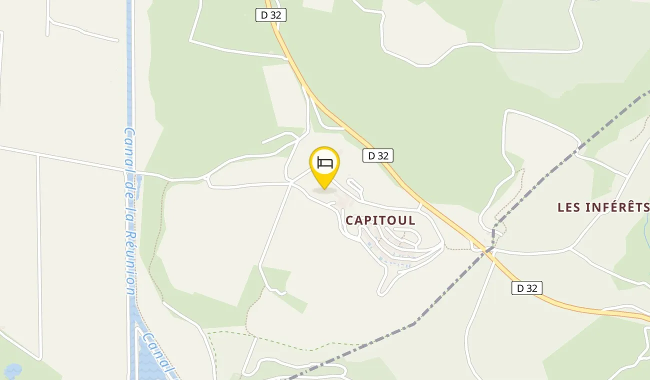 Map — Château Capitoul