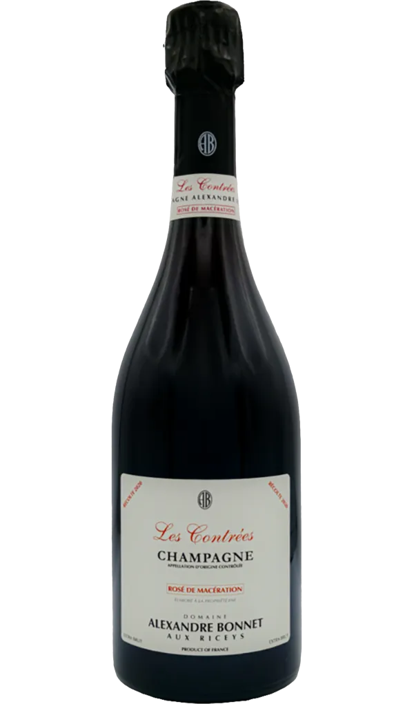 Alexandre Bonnet - Les Contrées - Rosé de macération - 2020 - Bouteille de champagne