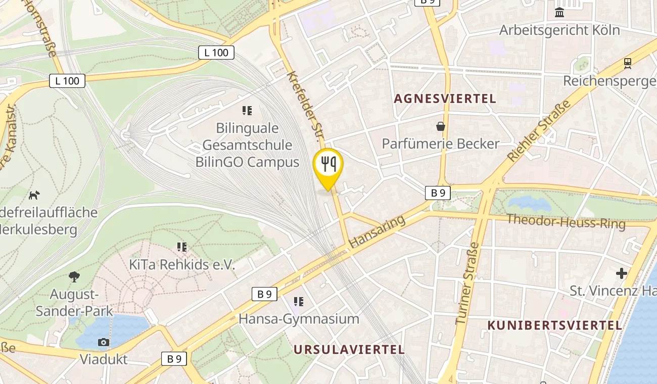 Map — Le Moissonnier