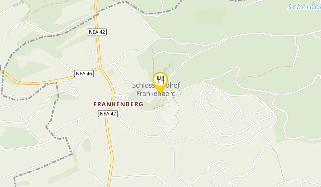 Karte — Le Frankenberg