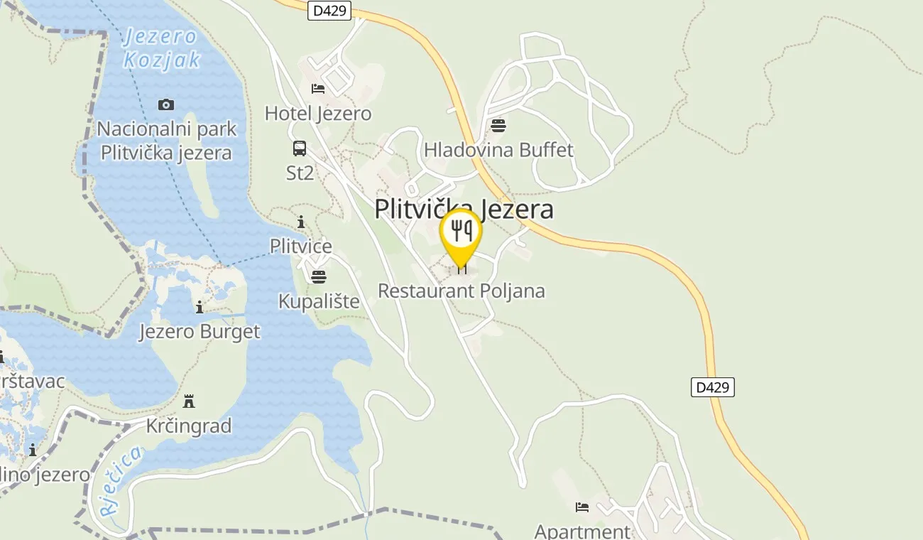 Map — Black River - Steak & Pasta House