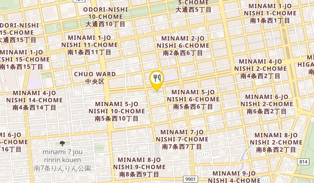Map — Le Gentilhomme