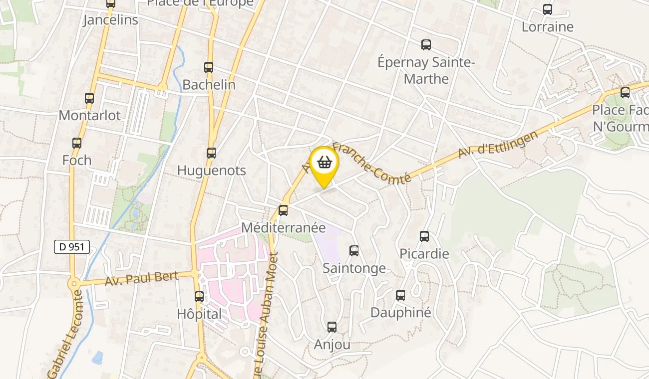 Plan — Poissonnerie Comtesse Sébastien