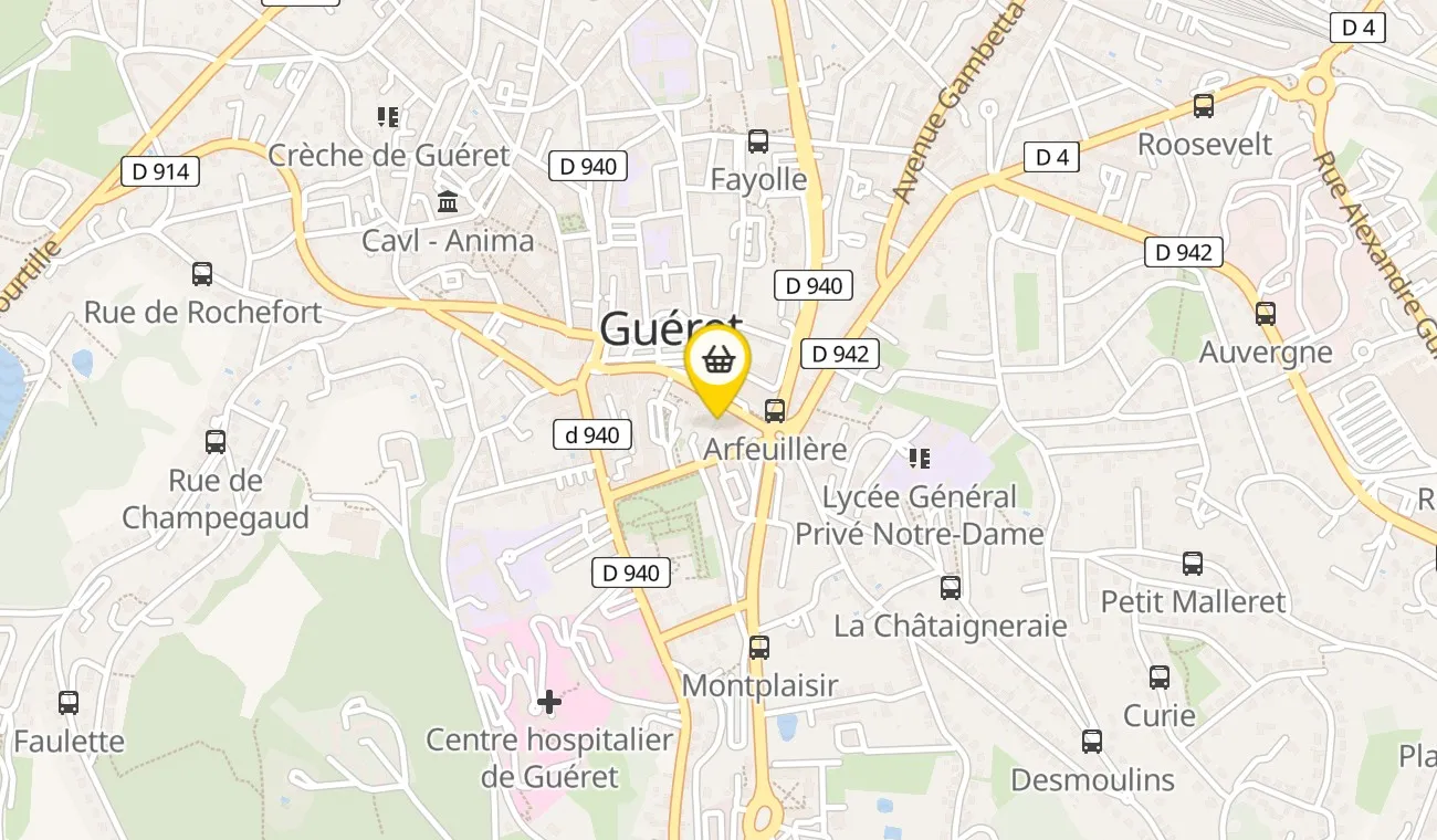9 Rue Eugène France, 23000 Guéret, France