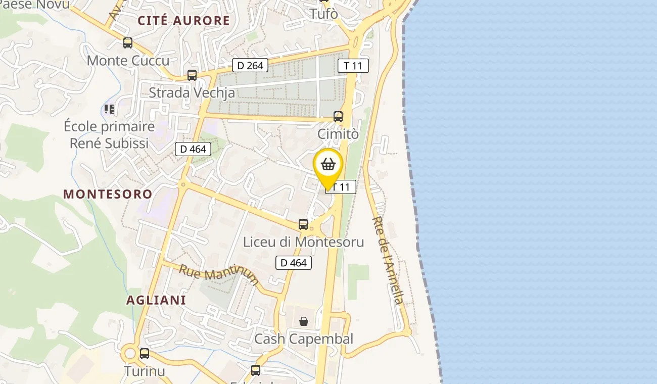 Avenue Sampiero Corso, 20200 Bastia, France