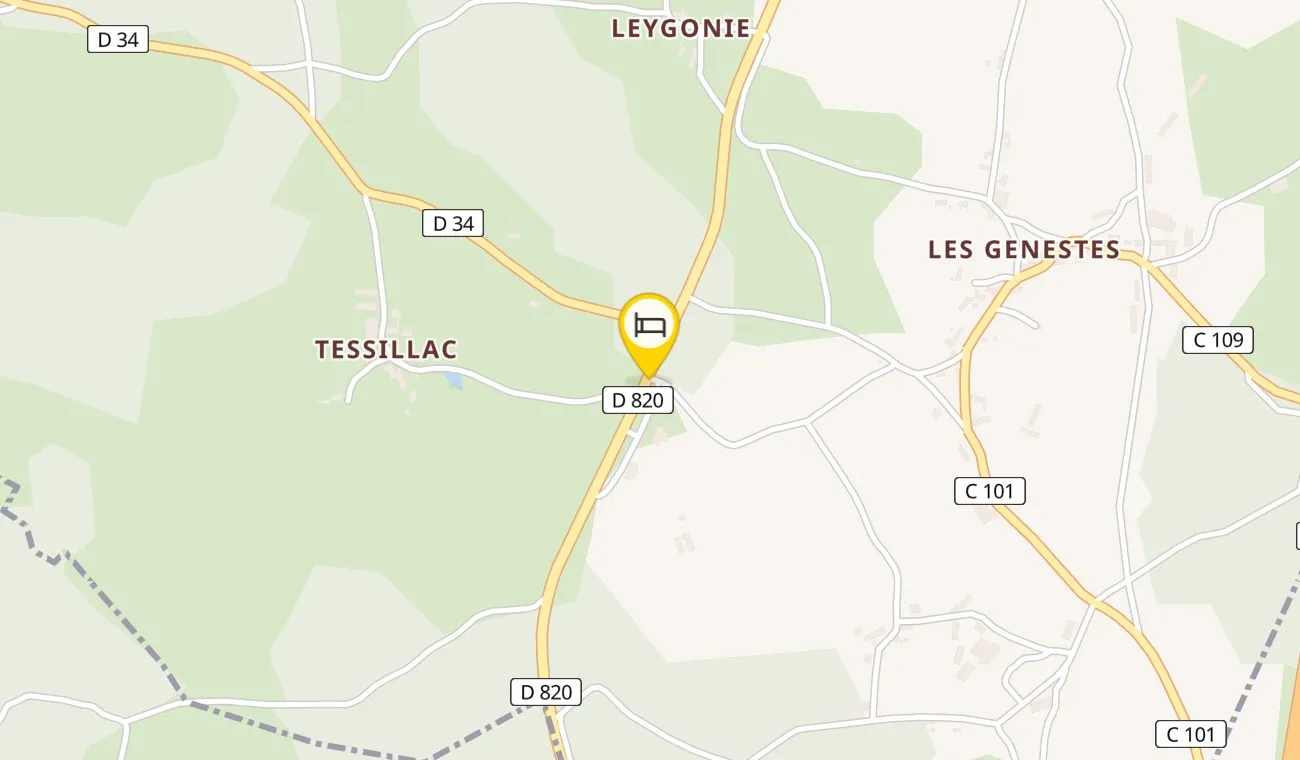 Map — Hob La Truffière