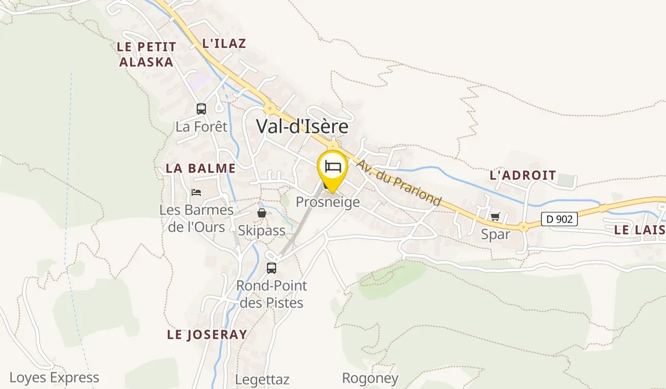 Plan — Mademoiselle - Les Airelles Val d'Isère