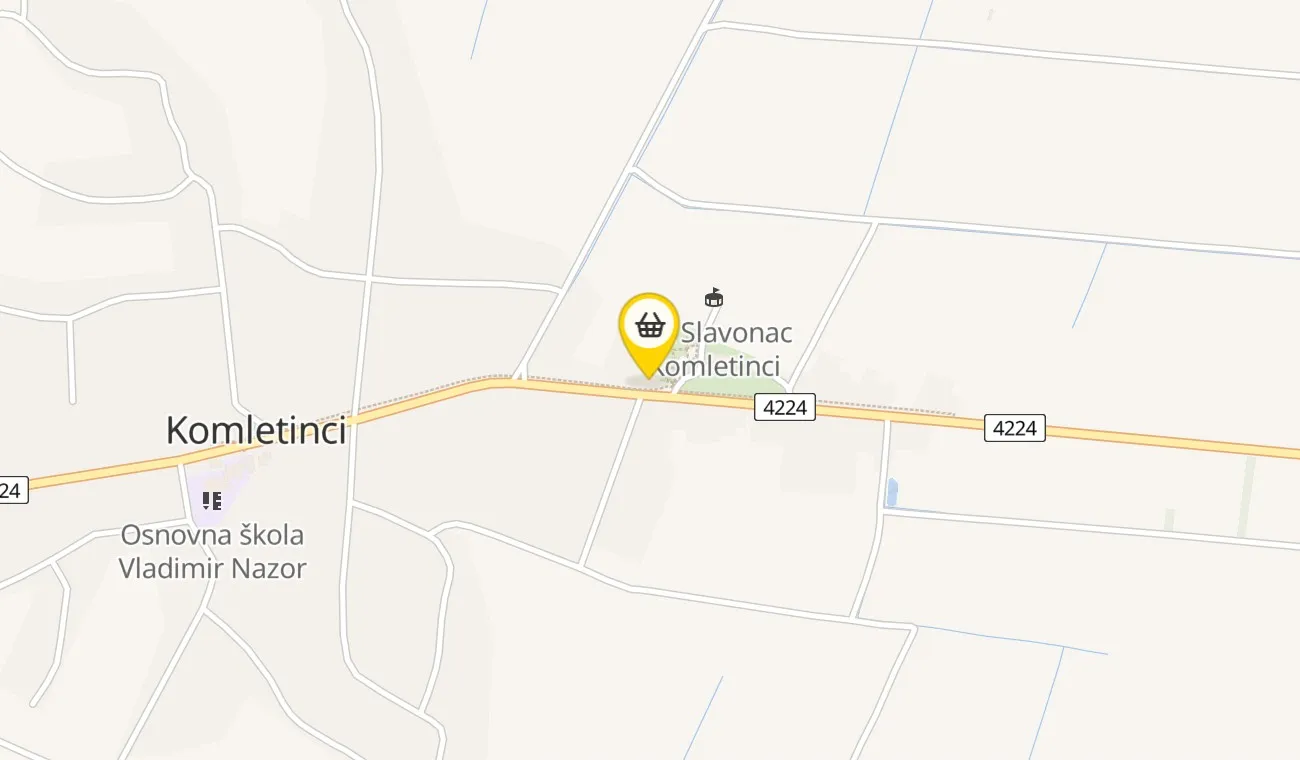 Map — OPG Tatjana Lovrić Jovanović