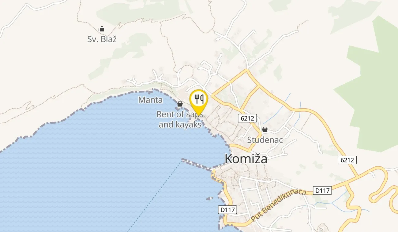 Karta — Konoba Bako