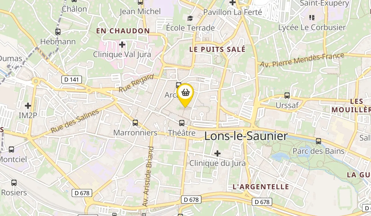 17 Rue Perrin, 39000 Lons-le-Saunier, France